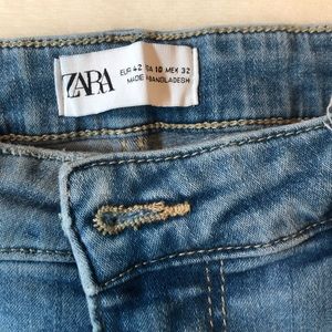 Blue Zara jeans